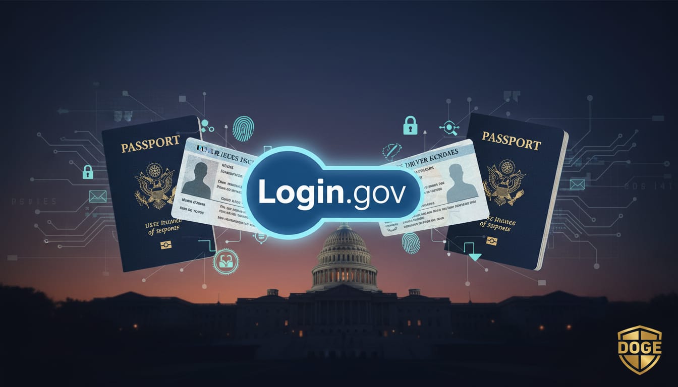 Greg Hogan DOGE affiliate appointed to oversee Login.gov US government identity platform integrating driver's license and passport data